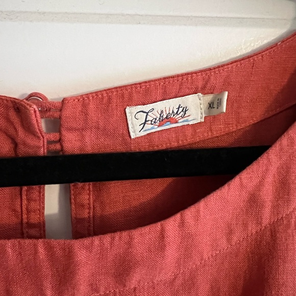 Faherty Cala Linen Top - Picture 7 of 8